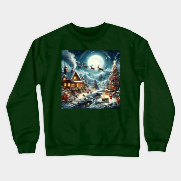 Christmas Eve Crewneck Sweatshirt by TeeVee